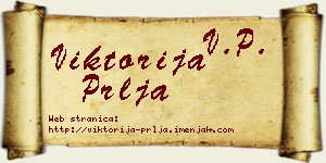 Viktorija Prlja vizit kartica